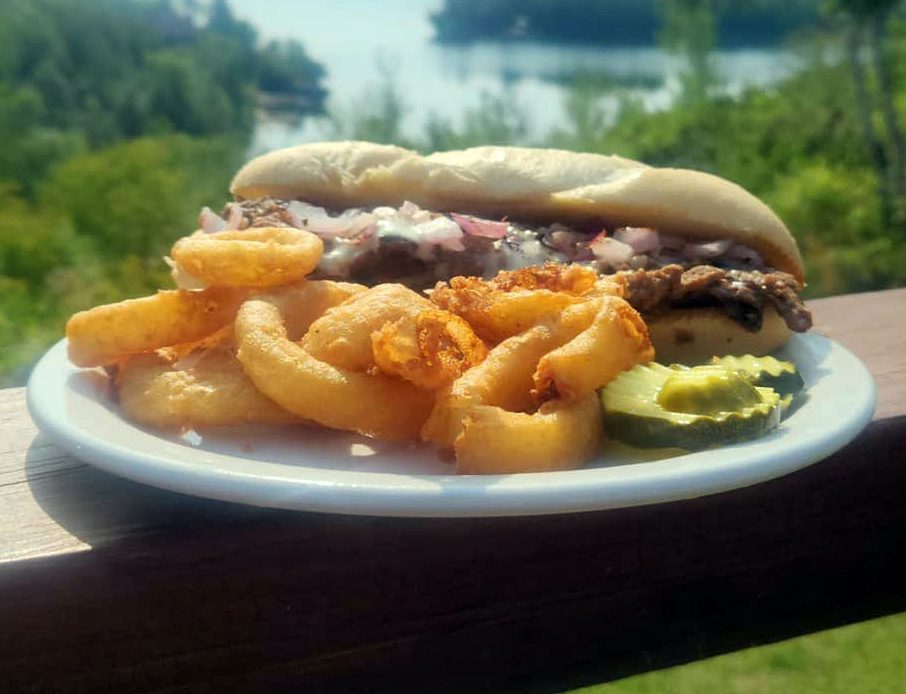 Delicious food at the Eagle Ridge Restaurant